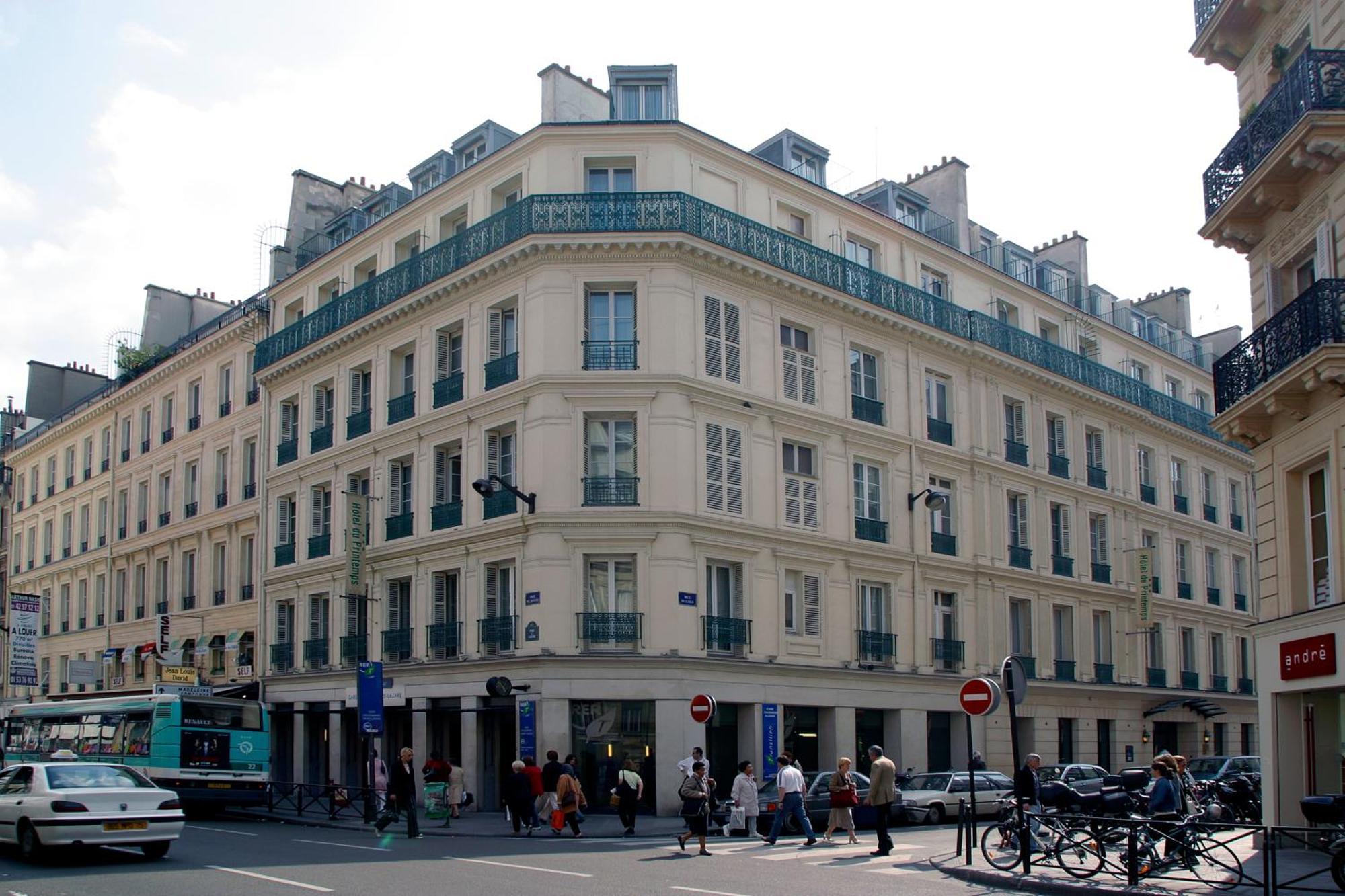 Hotel Du Printemps Paříž Exteriér fotografie
